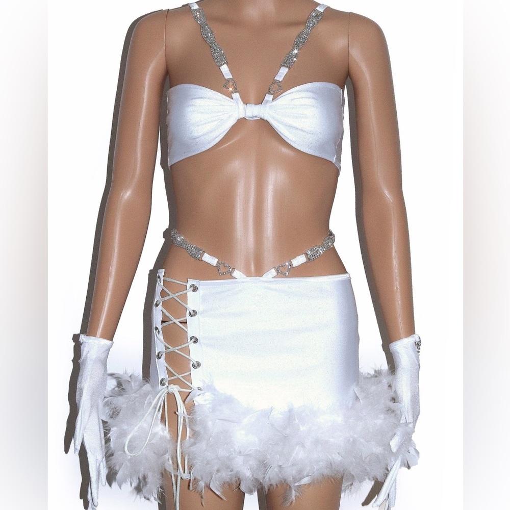 SHAY KAWAII "SNOW QUEEN " SET in WHITE